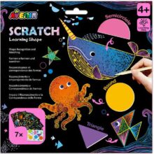 Avenir Scratch Learning Shapes Activity Kit