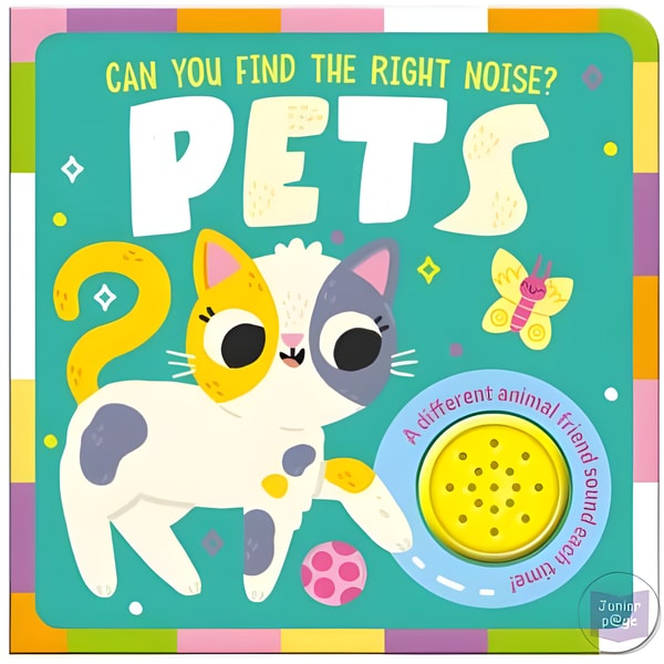 Can You Find the Right Noise Pets Sound Board Book 1 Can You Find the Right Noise Pets Sound Board Book