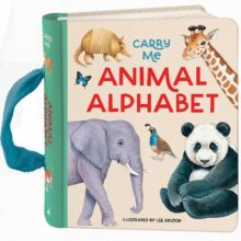 Carry Me Animal Alphabet Board Book with Handle