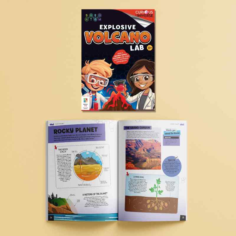 Curious Universe Explosive Volcano Lab Science Kit 3 Curious Universe Explosive Volcano Lab Science Kit - Image 3