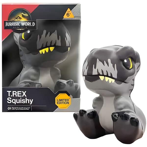 Jurassic World T Rex Squishy Toy 1 Jurassic World T Rex Squishy Toy