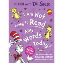 Learn With Dr Seuss I Am Not Going to Read Any Words Today Rhyming Activity Book