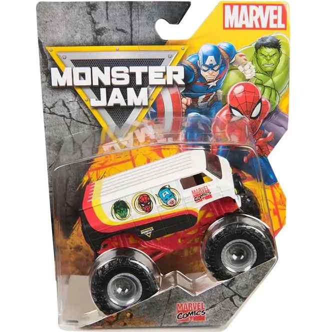 Monster Jam 1:64 Marvel Comics Die Cast Monster Truck 1 Monster Jam 1:64 Marvel Comics Die Cast Monster Truck
