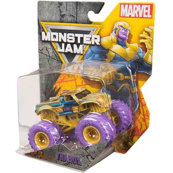 Monster Jam 1:64 Marvel Thanos Die Cast Monster Truck 1 Monster Jam 1:64 Marvel Thanos Die Cast Monster Truck