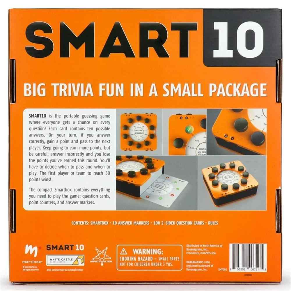 Smart10 Quiz Board Game 5 Smart10 Quiz Board Game - Image 5