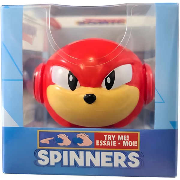 Sonic The Hedgehog Knuckles Character Fidget Spinner 1 Sonic The Hedgehog Knuckles Character Fidget Spinner