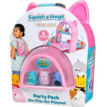 Squishmallows Squishalongs On The Go Party Playset