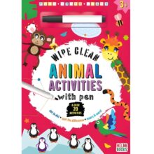 Animal Wipe Clean Activity Book with Pen