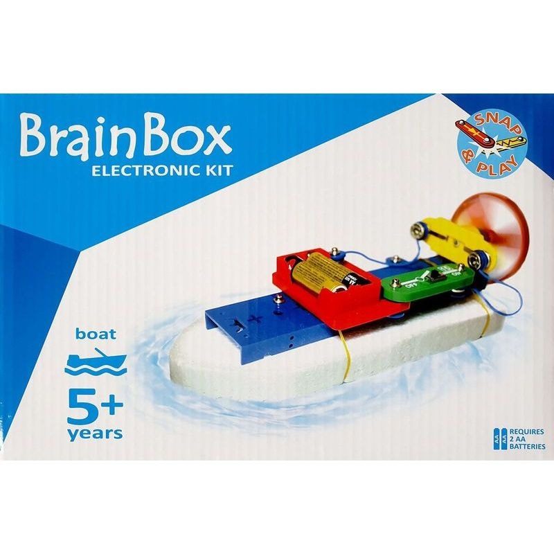 Brain Box Boat Experiment Kit Electronics Toy 1 Brain Box Boat Experiment Kit Electronics Toy