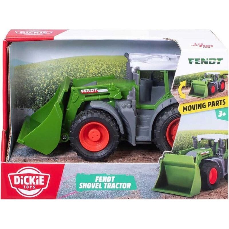 Dickie Farm Fendt Shovel Tractor Toy 16.5cm 1 Dickie Farm Fendt Shovel Tractor Toy 16.5cm