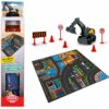 Dickie Micro Construction Playmat with Vehicle