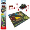 Dickie Micro Farm Playmat with Tractor