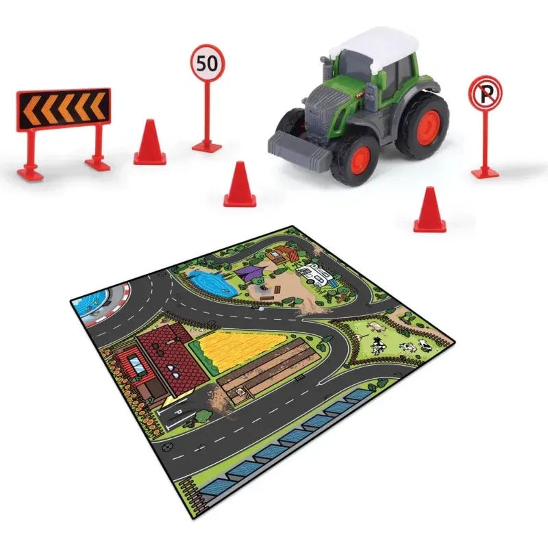 Dickie Micro Farm Playmat with Tractor 2 Dickie Micro Farm Playmat with Tractor - Image 2