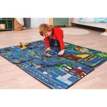 Dickie Micro Transport Playmat with Vehicle