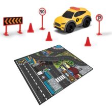 Dickie Micro Transport Playmat with Vehicle