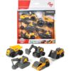 Dickie Micro Construction Volvo Workers 5 Pack Vehicles