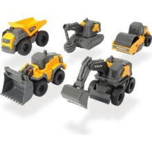 Alternative view of Dickie Micro Construction Volvo Workers 5 Pack Vehicles