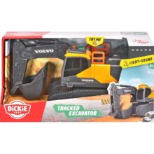 Dickie Construction Volvo Tracked Excavator Toy 23cm