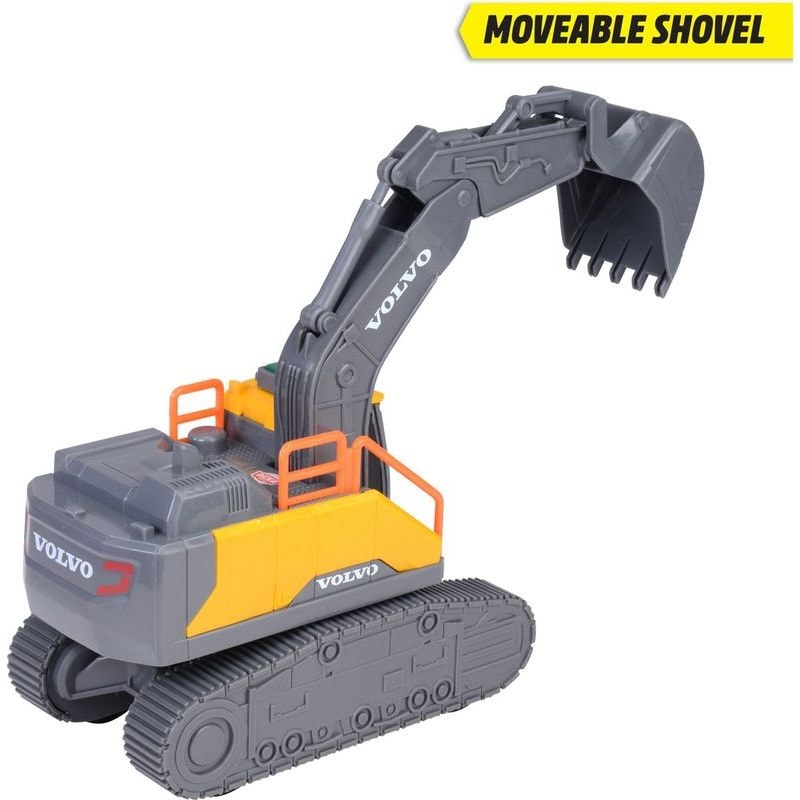 Dickie Construction Volvo Tracked Excavator Toy 23cm 4 Dickie Construction Volvo Tracked Excavator Toy 23cm - Image 4