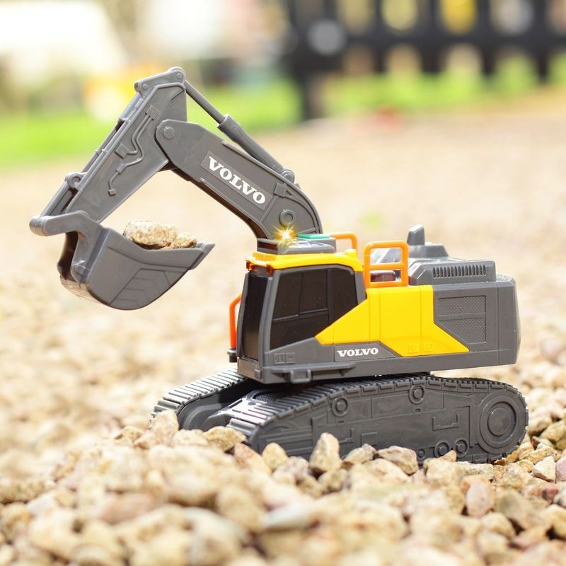 Dickie Construction Volvo Tracked Excavator Toy 23cm 6 Dickie Construction Volvo Tracked Excavator Toy 23cm - Image 6