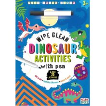 Dinosaur Wipe Clean Activity Book with Pen