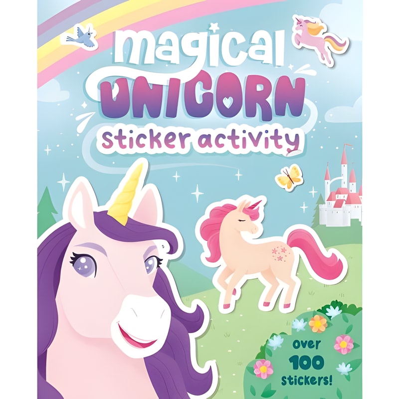 Magical Unicorn Sticker Activity Book 1 Magical Unicorn Sticker Activity Book