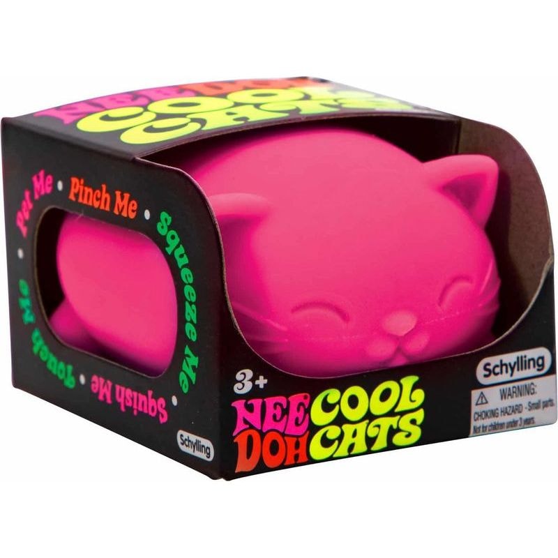 NeeDoh Cool Cats Pink 1 NeeDoh Cool Cats Pink