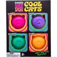 NeeDoh Cool Cats Teenie Multi 4 Pack