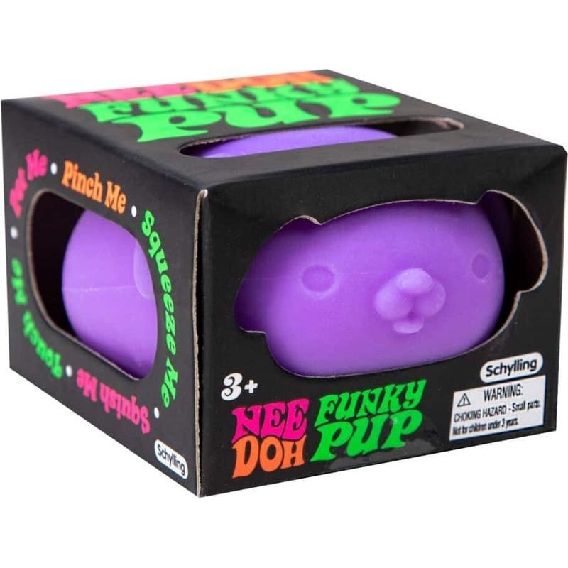 NeeDoh Funky Pup Purple 1 NeeDoh Funky Pup Purple