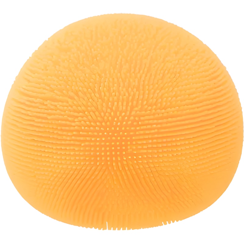 NeeDoh Fuzz Ball Velvet Squeeze Orangrageous 2 NeeDoh Fuzz Ball Velvet Squeeze Orangrageous - Image 2