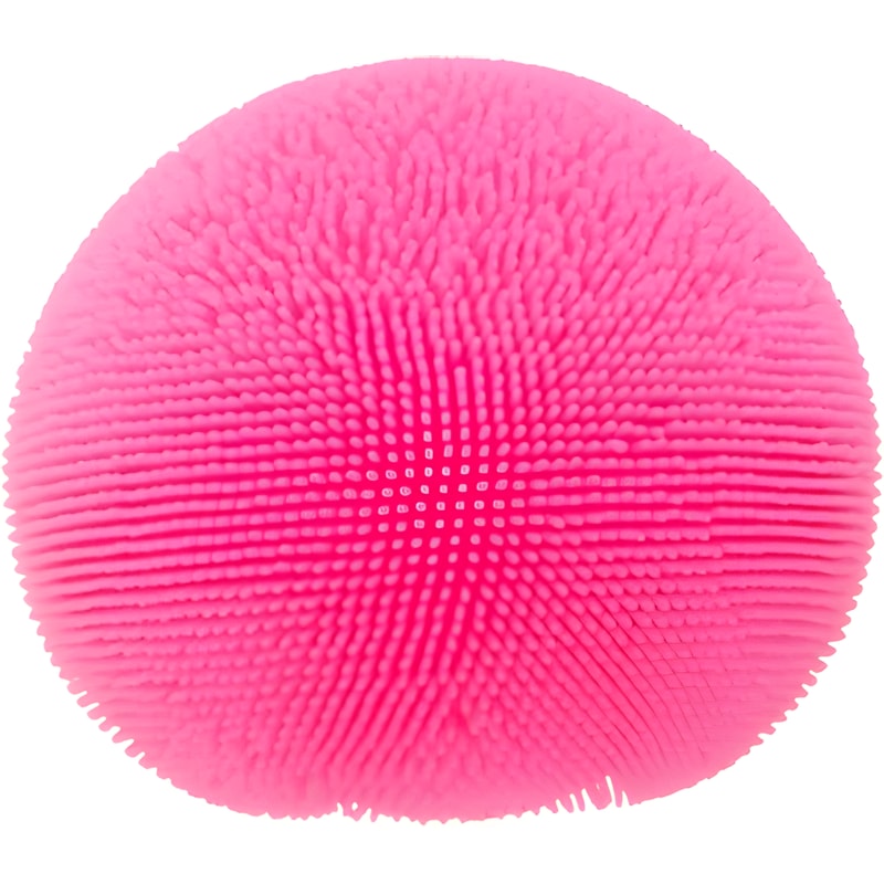NeeDoh Fuzz Ball Velvet Squeeze Tickled Pink 2 NeeDoh Fuzz Ball Velvet Squeeze Tickled Pink - Image 2