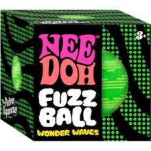 NeeDoh Fuzz Ball Wonder Waves Green