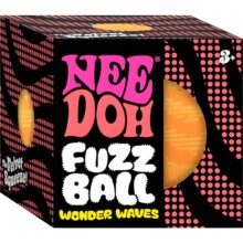 NeeDoh Fuzz Ball Wonder Waves Orange