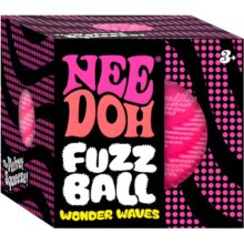 NeeDoh Fuzz Ball Wonder Waves Pink
