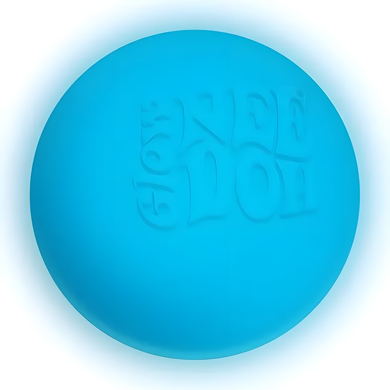 NeeDoh Glow in the Dark Blue 2 NeeDoh Glow in the Dark Blue - Image 2