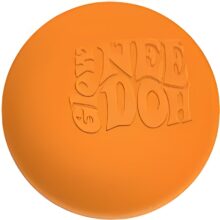 Alternative view of NeeDoh Glow in the Dark Orange