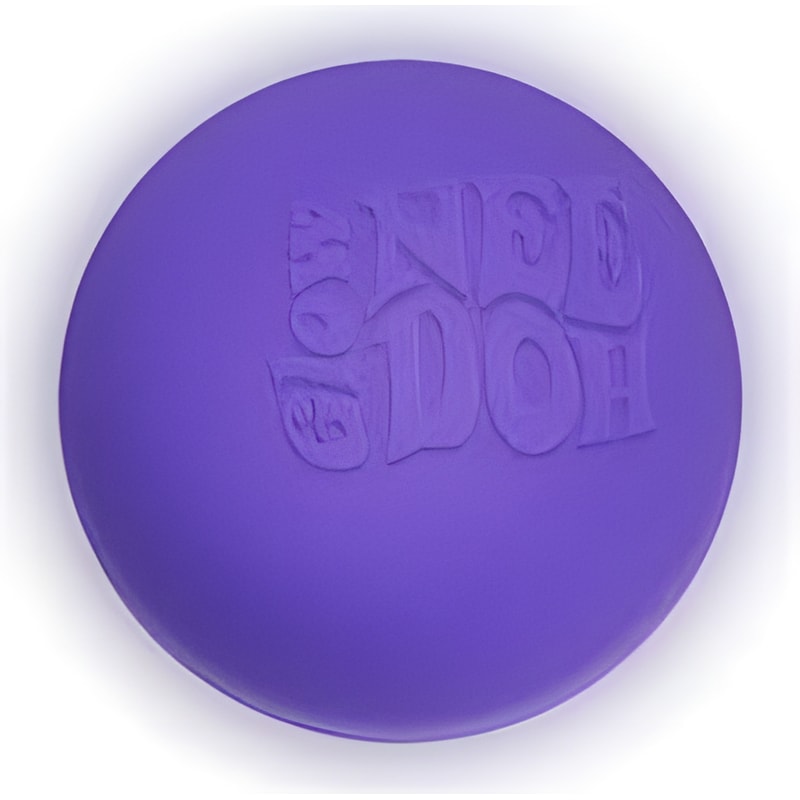 NeeDoh Glow in the Dark Purple 2 NeeDoh Glow in the Dark Purple - Image 2