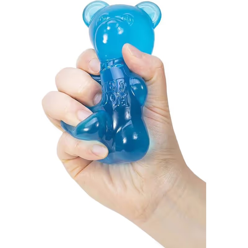 NeeDoh Gummy Bear Teal 2 NeeDoh Gummy Bear Teal - Image 2