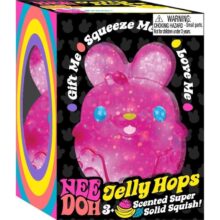 NeeDoh Jelly Hops Pink Strawberry