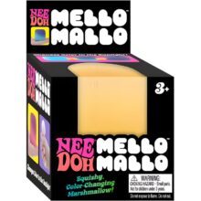 NeeDoh Mello Mallo Orange and Pink