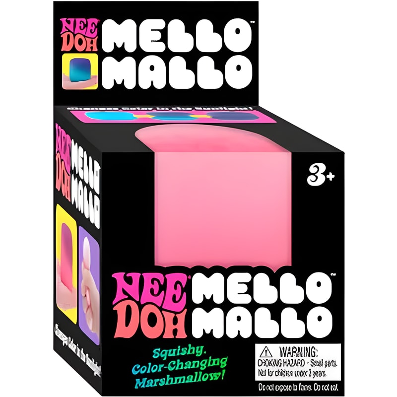 NeeDoh Mello Mallo Pink and Purple 1 NeeDoh Mello Mallo Pink and Purple