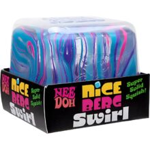 NeeDoh Nice Berg Mega Swirl Blue Pink Purple