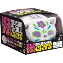 NeeDoh Sugar Skull Cats Purple