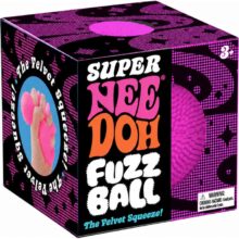NeeDoh Super Fuzz Ball Pink