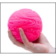 Alternative view of NeeDoh Super Fuzz Ball Pink