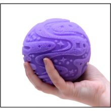 Alternative view of NeeDoh Super Fuzz Ball Purple