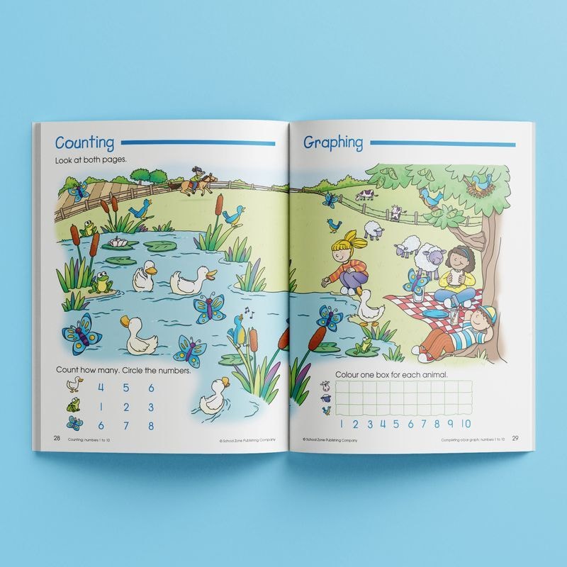 School Zone I Know It Maths Readiness Workbook Ages 5 to 7 2 School Zone I Know It Maths Readiness Workbook Ages 5 to 7 - Image 2