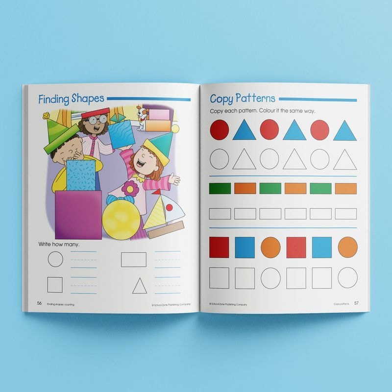 School Zone I Know It Maths Readiness Workbook Ages 5 to 7 3 School Zone I Know It Maths Readiness Workbook Ages 5 to 7 - Image 3