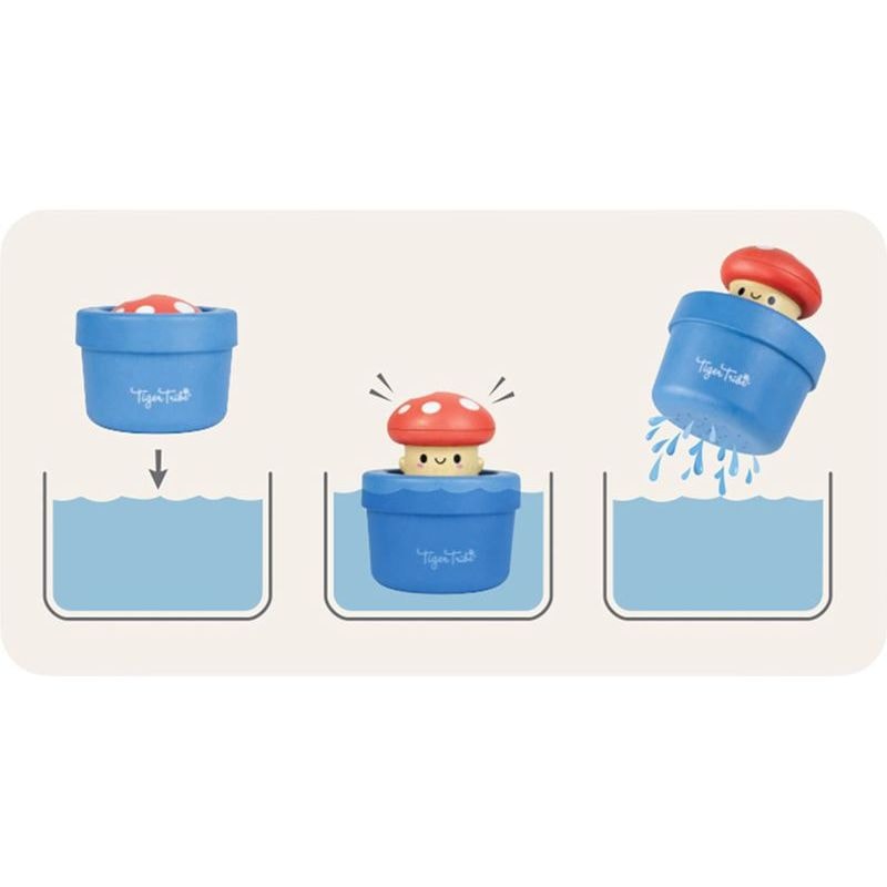 Tiger Tribe Bath Pop-Up Mushroom Sensory Bath Toy 4 Tiger Tribe Bath Pop-Up Mushroom Sensory Bath Toy - Image 4