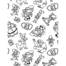 Disney Zootopia Jumbo Cosy Colouring Book